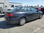 2013 Volkswagen Jetta Base Черный vin: 3VW2K7AJ3DM404929