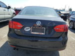 2013 Volkswagen Jetta Base Black vin: 3VW2K7AJ3DM404929