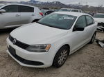 2013 Volkswagen Jetta Base White vin: 3VW2K7AJ3DM451300