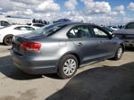 2014 Volkswagen Jetta Base Gray vin: 3VW2K7AJ3EM233469