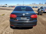 2014 Volkswagen Jetta Base Black vin: 3VW2K7AJ3EM313306