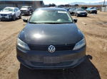 2014 Volkswagen Jetta Base Black vin: 3VW2K7AJ3EM313306