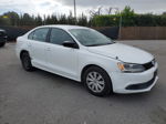 2014 Volkswagen Jetta Base Белый vin: 3VW2K7AJ3EM334852