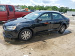 2014 Volkswagen Jetta Base Black vin: 3VW2K7AJ3EM356382