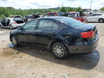 2014 Volkswagen Jetta Base Black vin: 3VW2K7AJ3EM356382