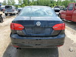 2014 Volkswagen Jetta Base Black vin: 3VW2K7AJ3EM356382