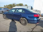 2014 Volkswagen Jetta 2.0l S Blue vin: 3VW2K7AJ3EM375904