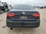 2015 Volkswagen Jetta Base Black vin: 3VW2K7AJ3FM246188