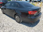 2015 Volkswagen Jetta Base Черный vin: 3VW2K7AJ3FM271169