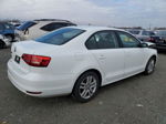 2015 Volkswagen Jetta Base White vin: 3VW2K7AJ3FM354553