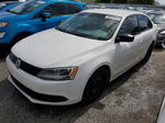 2011 Volkswagen Jetta Base White vin: 3VW2K7AJ4BM379536