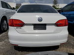 2011 Volkswagen Jetta Base White vin: 3VW2K7AJ4BM379536