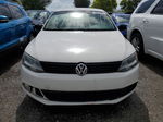 2011 Volkswagen Jetta Base White vin: 3VW2K7AJ4BM379536