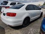 2011 Volkswagen Jetta Base White vin: 3VW2K7AJ4BM379536