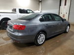 2012 Volkswagen Jetta Base Серый vin: 3VW2K7AJ4CM335439