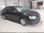 2012 Volkswagen Jetta 2.0l S Black vin: 3VW2K7AJ4CM382423