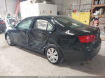 2012 Volkswagen Jetta 2.0l S Black vin: 3VW2K7AJ4CM382423