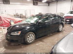 2012 Volkswagen Jetta 2.0l S Black vin: 3VW2K7AJ4CM404341