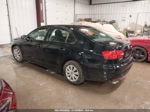 2012 Volkswagen Jetta 2.0l S Black vin: 3VW2K7AJ4CM404341