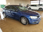 2013 Volkswagen Jetta Base Синий vin: 3VW2K7AJ4DM282341