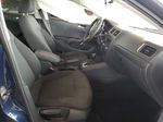 2013 Volkswagen Jetta Base Синий vin: 3VW2K7AJ4DM282341