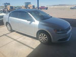 2014 Volkswagen Jetta Base Silver vin: 3VW2K7AJ4EM221007