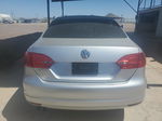 2014 Volkswagen Jetta Base Silver vin: 3VW2K7AJ4EM221007