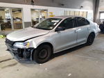 2014 Volkswagen Jetta Base Silver vin: 3VW2K7AJ4EM241046