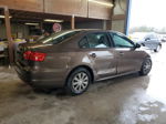 2014 Volkswagen Jetta Base Коричневый vin: 3VW2K7AJ4EM290473