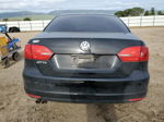 2014 Volkswagen Jetta Base Black vin: 3VW2K7AJ4EM327831