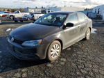 2014 Volkswagen Jetta Base Черный vin: 3VW2K7AJ4EM397913