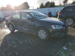 2014 Volkswagen Jetta Base Черный vin: 3VW2K7AJ4EM397913