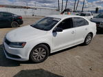 2014 Volkswagen Jetta Base White vin: 3VW2K7AJ4EM437214