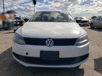 2014 Volkswagen Jetta Base White vin: 3VW2K7AJ4EM437214