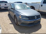 2015 Volkswagen Jetta Sedan 2.0l S W/technology Gray vin: 3VW2K7AJ4FM260746