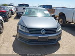 2015 Volkswagen Jetta Sedan 2.0l S W/technology Gray vin: 3VW2K7AJ4FM260746