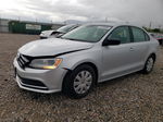 2015 Volkswagen Jetta Base Silver vin: 3VW2K7AJ4FM321366