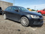 2012 Volkswagen Jetta Base Black vin: 3VW2K7AJ5CM321520