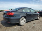 2012 Volkswagen Jetta Base Black vin: 3VW2K7AJ5CM321520