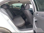 2012 Volkswagen Jetta 2.0l S Silver vin: 3VW2K7AJ5CM391826