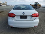 2013 Volkswagen Jetta Base White vin: 3VW2K7AJ5DM294630