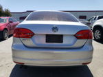 2014 Volkswagen Jetta Base Silver vin: 3VW2K7AJ5EM224594