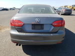 2014 Volkswagen Jetta Base Gray vin: 3VW2K7AJ5EM241072