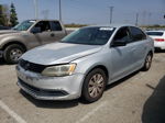 2014 Volkswagen Jetta Base Silver vin: 3VW2K7AJ5EM356271