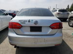 2014 Volkswagen Jetta Base Silver vin: 3VW2K7AJ5EM356271