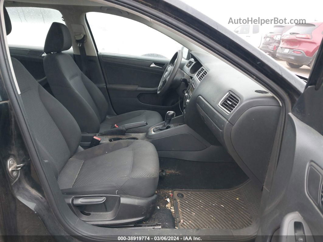 2011 Volkswagen Jetta 2.0l S Черный vin: 3VW2K7AJ6BM395687