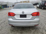 2012 Volkswagen Jetta Base Silver vin: 3VW2K7AJ6CM301261