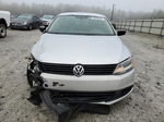 2012 Volkswagen Jetta Base Серебряный vin: 3VW2K7AJ6CM301261