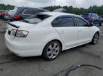 2012 Volkswagen Jetta Base White vin: 3VW2K7AJ6CM316875