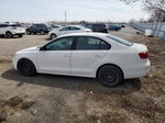 2012 Volkswagen Jetta Base White vin: 3VW2K7AJ6CM318576